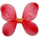 Крылья бабочки красные